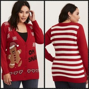 Torrid
Oh Snap Xmas Cardigan